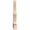 Ekena Millwork Saratoga Smooth Timber Gable Bracket, Douglas Fir, 84"W x 35"H x 3 1/2"D x 5 1/2"F, 10/12 Pitch GBW084X35X0406SAR00SDF - alternate 2